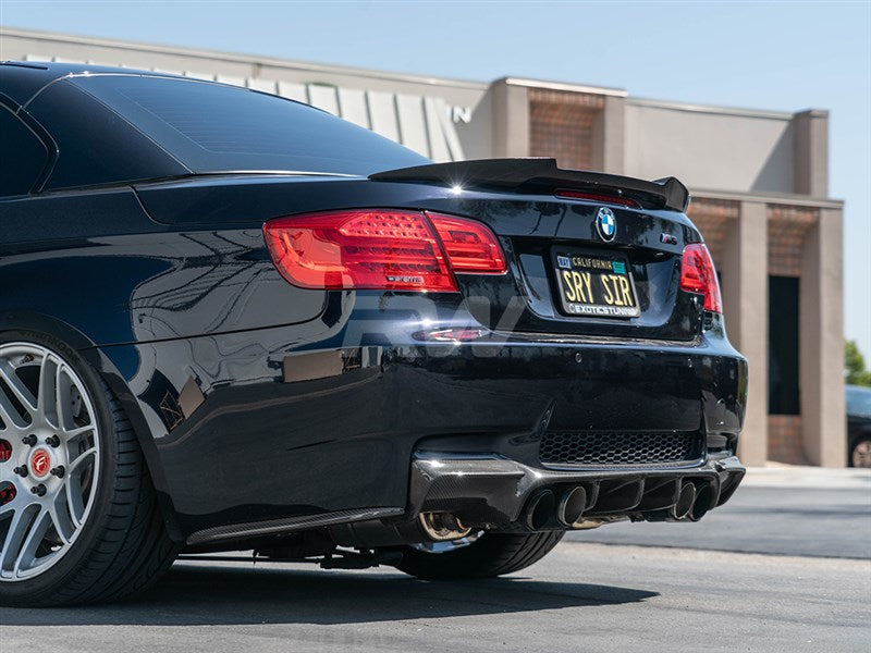 BMW E93 M4 Style Carbon Fiber Trunk Spoiler