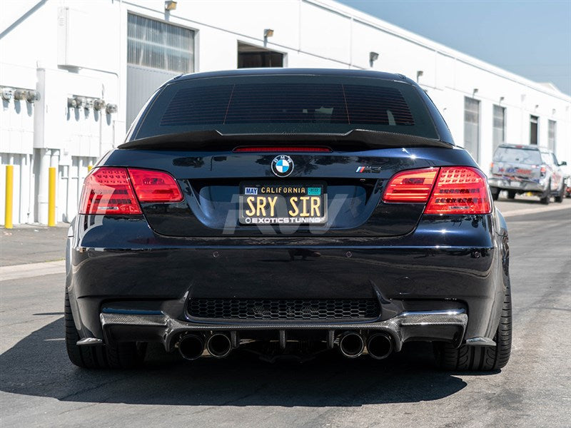 BMW E93 M4 Style Carbon Fiber Trunk Spoiler