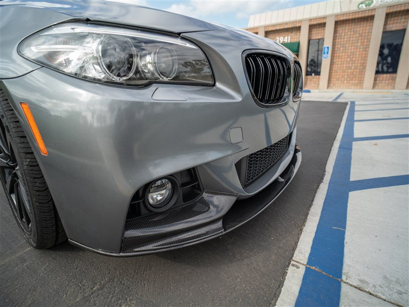 BMW F10 Performance Style CF Front Lip Spoiler