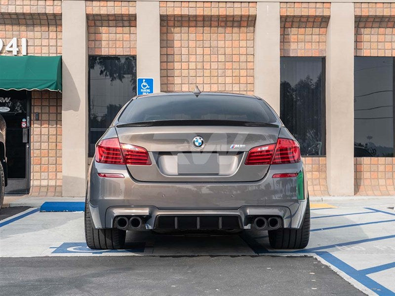 BMW F10 Perf Style Carbon Fiber Trunk Spoiler