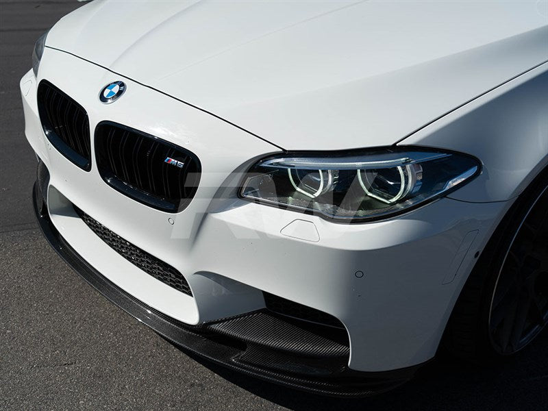 BMW F10 M5 3D Style Carbon Fiber Front Lip