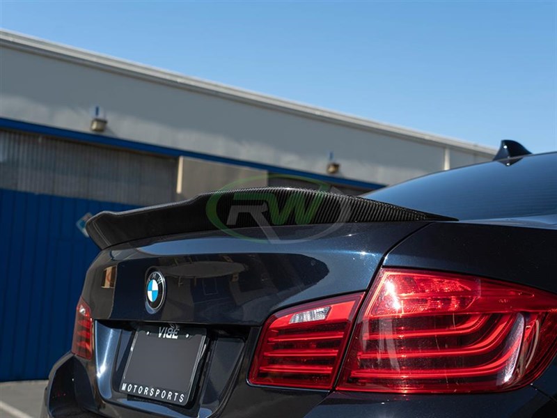 BMW F10 GTX Carbon Fiber Trunk Spoiler