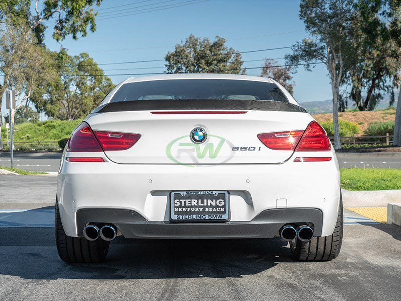 BMW F06/F13 3D Style Carbon Fiber Trunk Spoiler