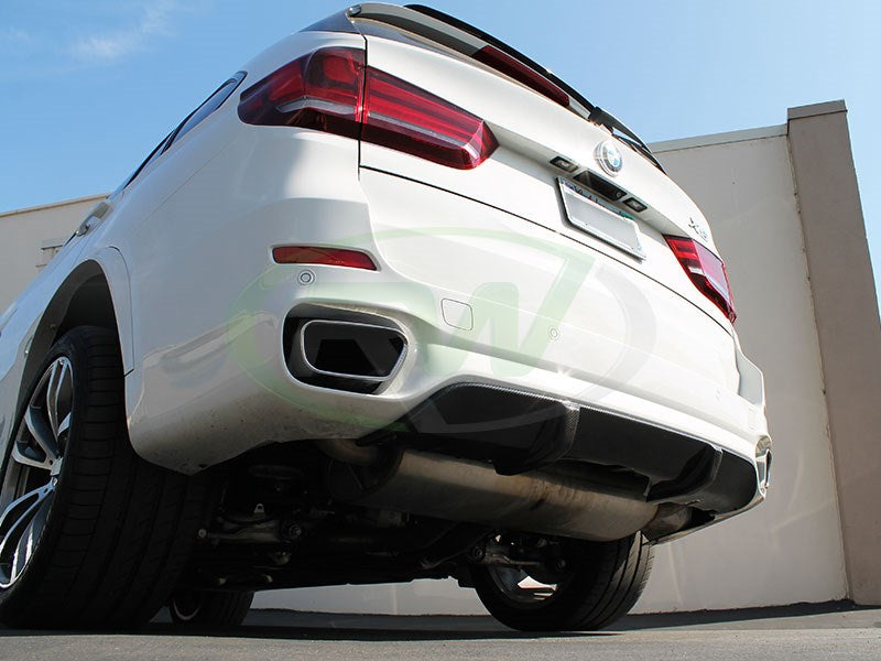 BMW F15 X5 M Sport Carbon Fiber Rear Diffuser