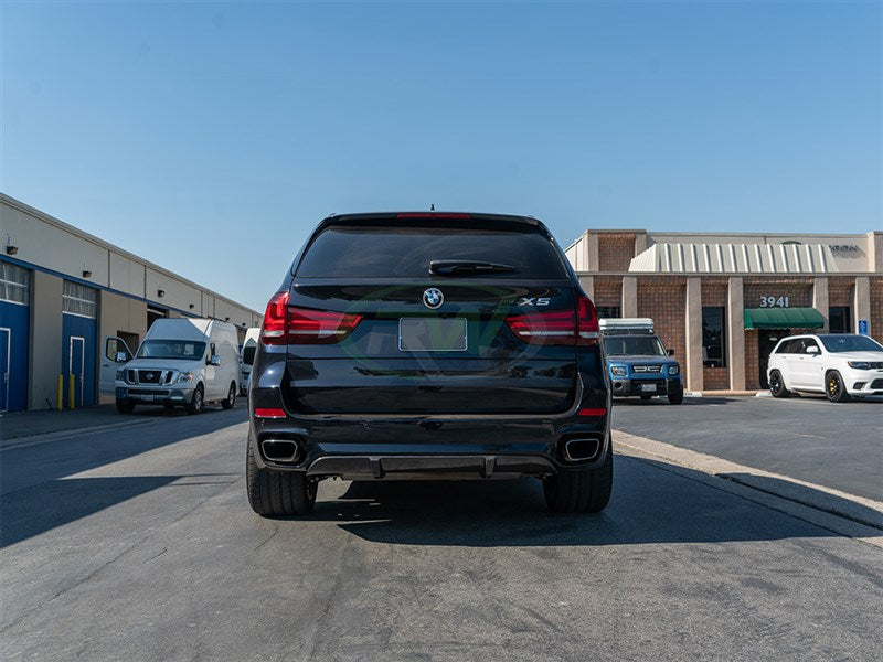 BMW F15 X5 M Sport Carbon Fiber Rear Diffuser