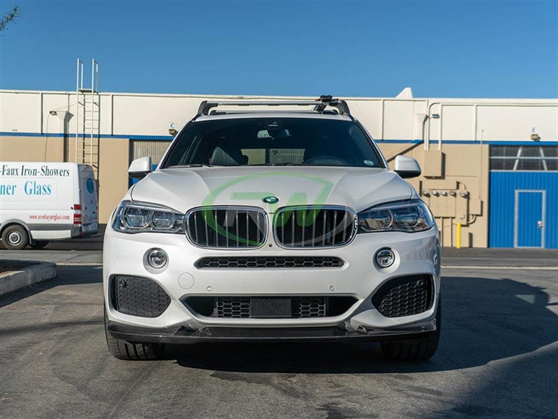 BMW F15 X5 M Sport 3D Style CF Front Lip