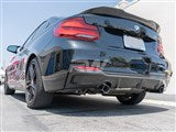 BMW F22 F23 Exotics Style CF Rear Diffuser