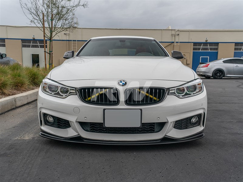 BMW F32 F33 F36 3D Style Carbon Fiber Front Lip