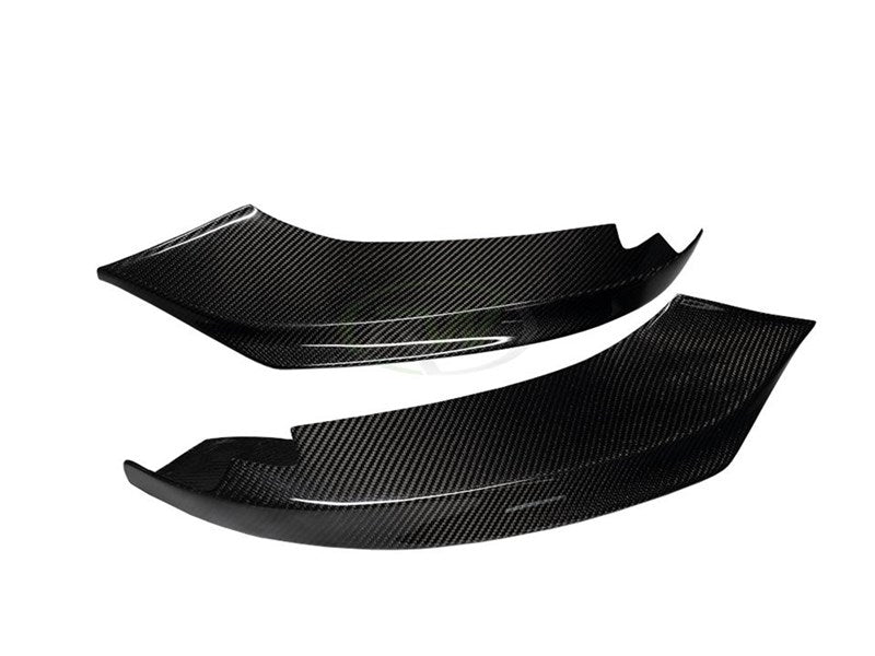 BMW F32 F33 F36 Performance Style Full Carbon Fiber Splitters