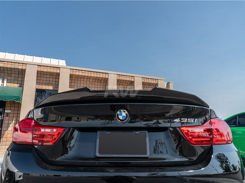 BMW F32 GTX Style Carbon Fiber Trunk Spoiler