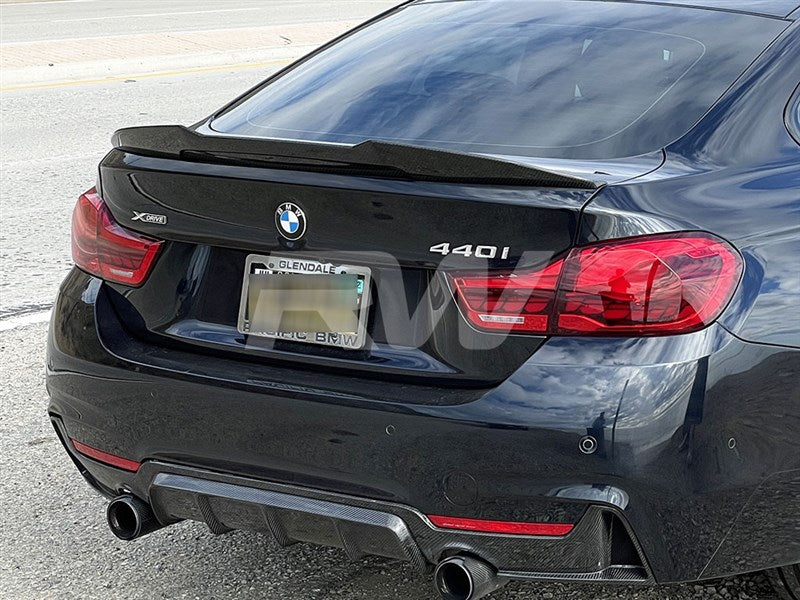 BMW F36 GTX Carbon Fiber Trunk Spoiler