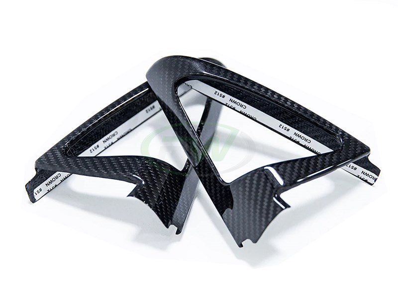 BMW F82 M4 F32 4-Series Carbon Fiber Speaker Trims