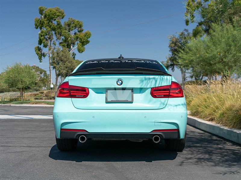 BMW F30 / F80 M3 GTX V2 Carbon Fiber Trunk Spoiler