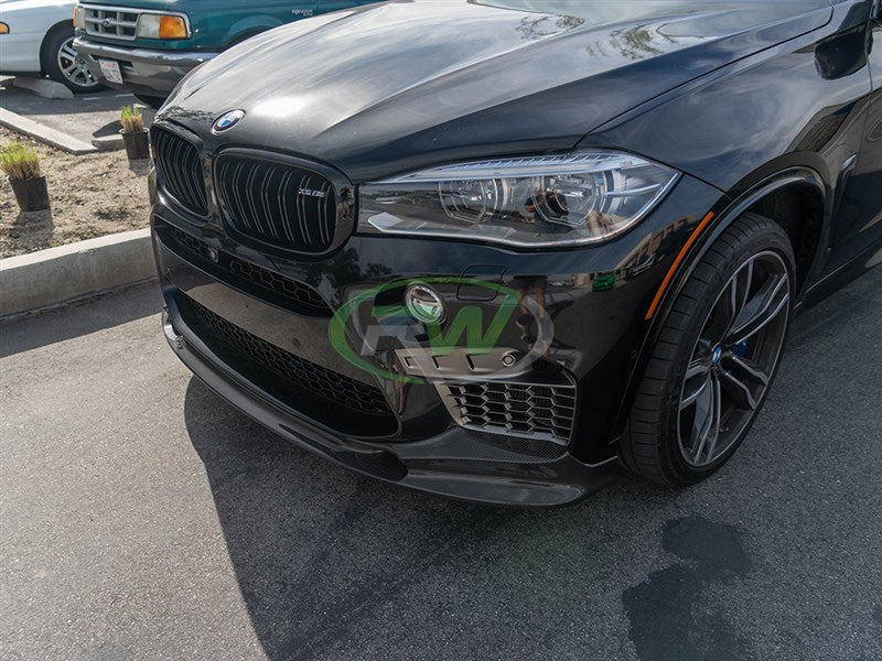 BMW F85 X5M/F86 X6M 3D Style Carbon Fiber Lip