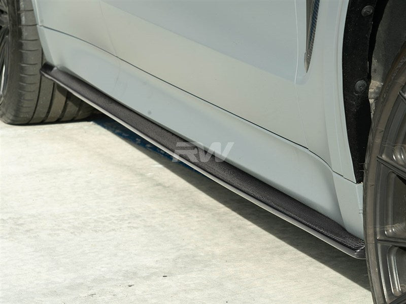 BMW F15 X5 / F85 X5M CF Side Skirt Extensions