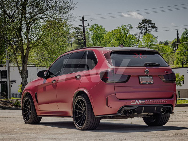 BMW F85 X5M 3D Style Carbon Fiber Diffuser