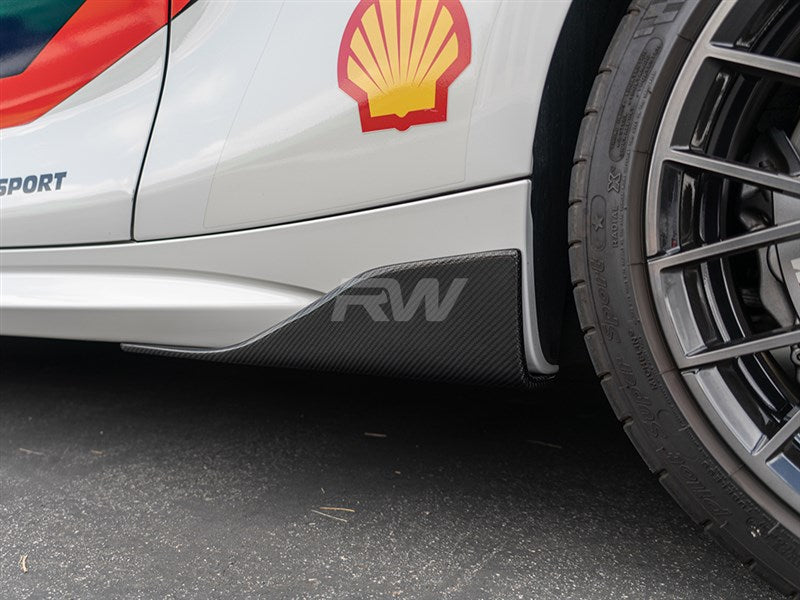 BMW F87 M2 Carbon Fiber Side Skirt Winglets