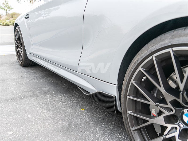 BMW F87 M2 Carbon Fiber Side Skirt Winglets