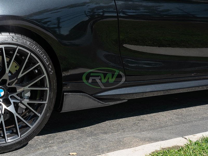 BMW F87 M2 Carbon Fiber Side Skirt Winglets