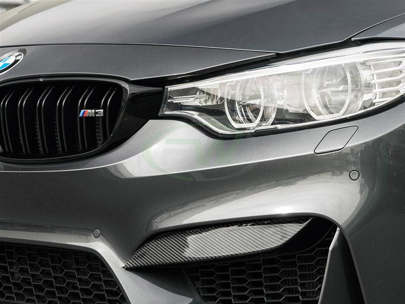 BMW F8X M3/M4 Upper Carbon Fiber Splitters