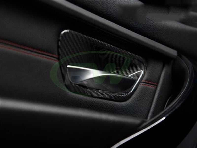 BMW F30 F32 F8x Carbon Fiber Door Handle Trims