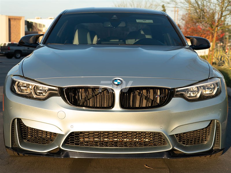 BMW F8X M3/M4 CS Style CF Front Lip Spoiler