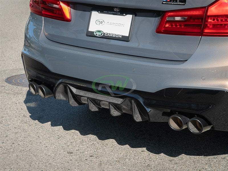 BMW F90 M5 Performance Style CF Diffuser