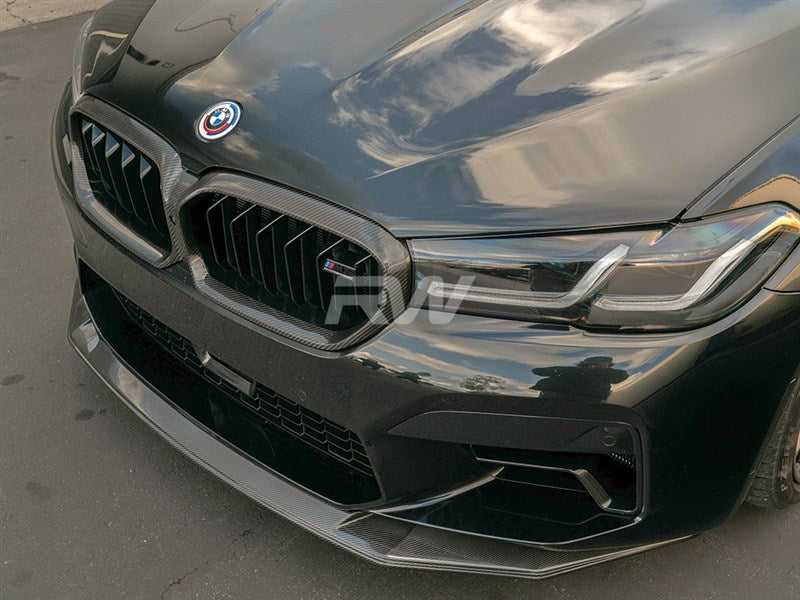 BMW F90 M5 LCI GTS Style Carbon Fiber Front Lip