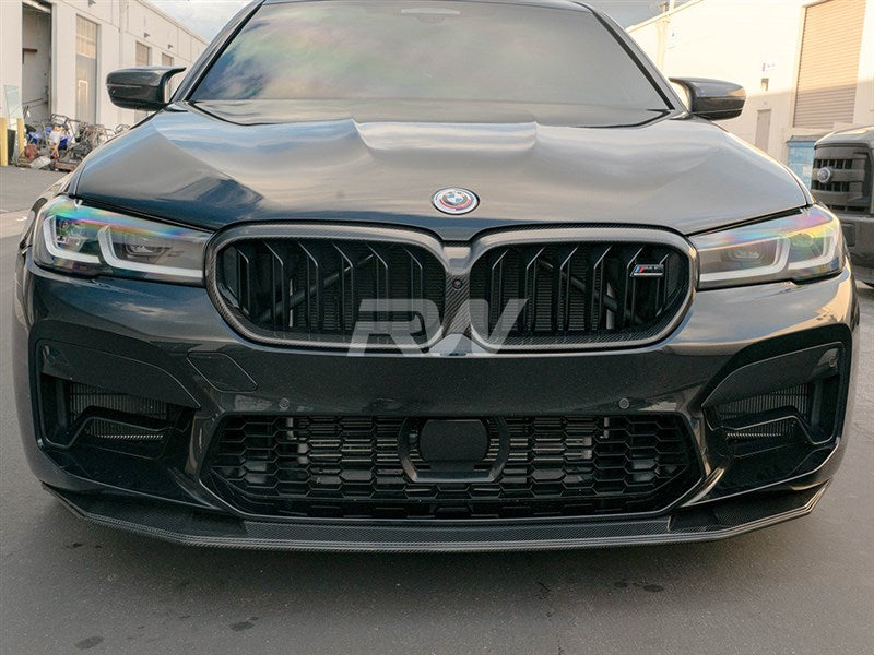 BMW F90 M5 LCI GTS Style Carbon Fiber Front Lip