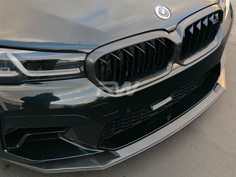 BMW F90 M5 LCI GTS Style Carbon Fiber Front Lip