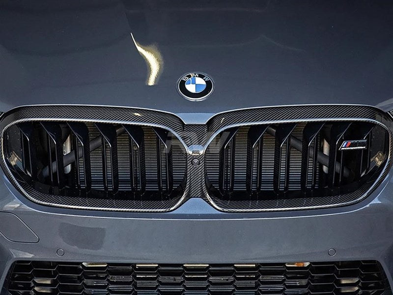 BMW F90 M5 LCI Carbon Fiber Grille Surrounds (2021+)