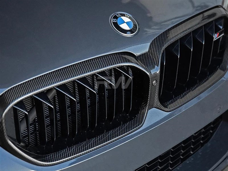 BMW F90 M5 LCI Carbon Fiber Grille Surrounds (2021+)