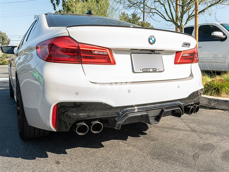 BMW F90 M5 CS Style Full Carbon Fiber Diffuser