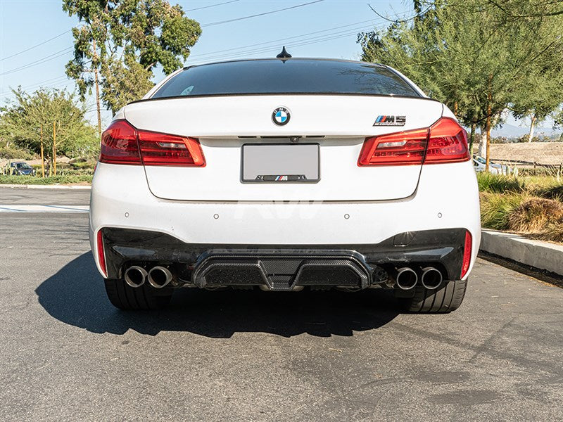 BMW F90 M5 CS Style Full Carbon Fiber Diffuser