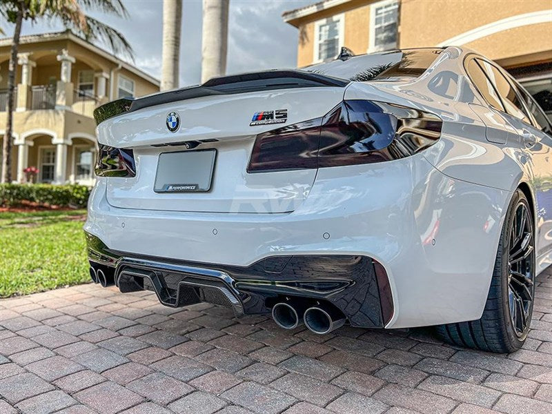 BMW F90 M5 CS Style Full Carbon Fiber Diffuser