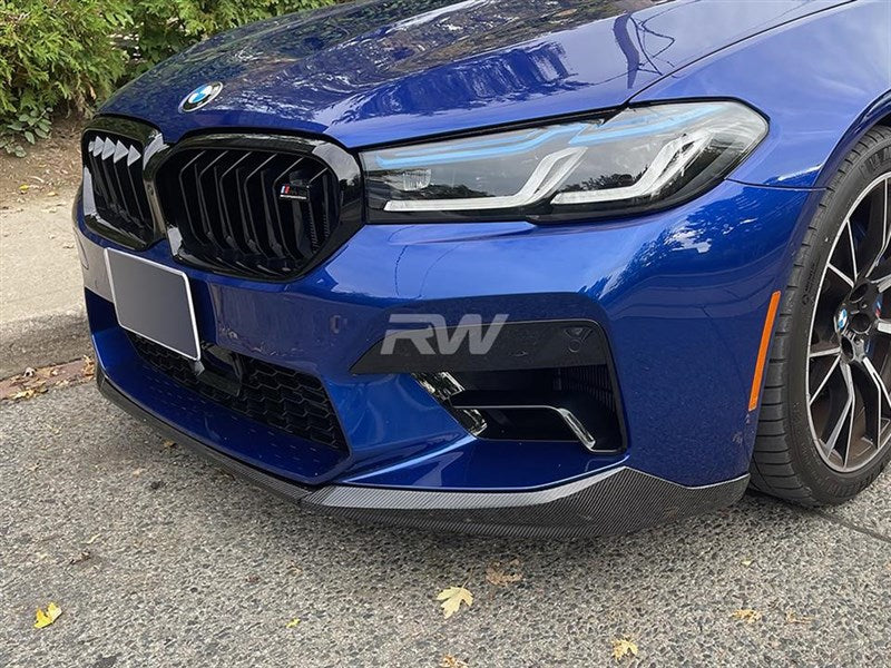 BMW F90 M5 LCI Performance V1 Carbon Fiber Front Lip Spoiler