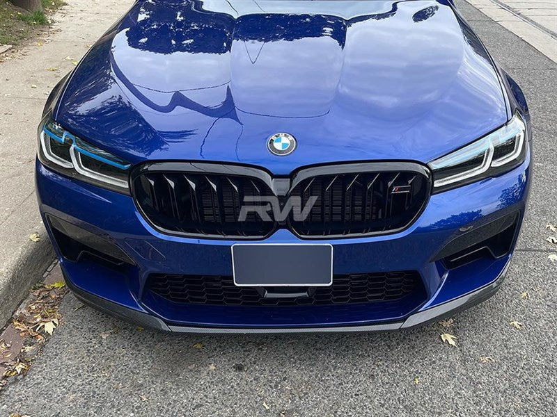 BMW F90 M5 LCI Performance V1 Carbon Fiber Front Lip Spoiler