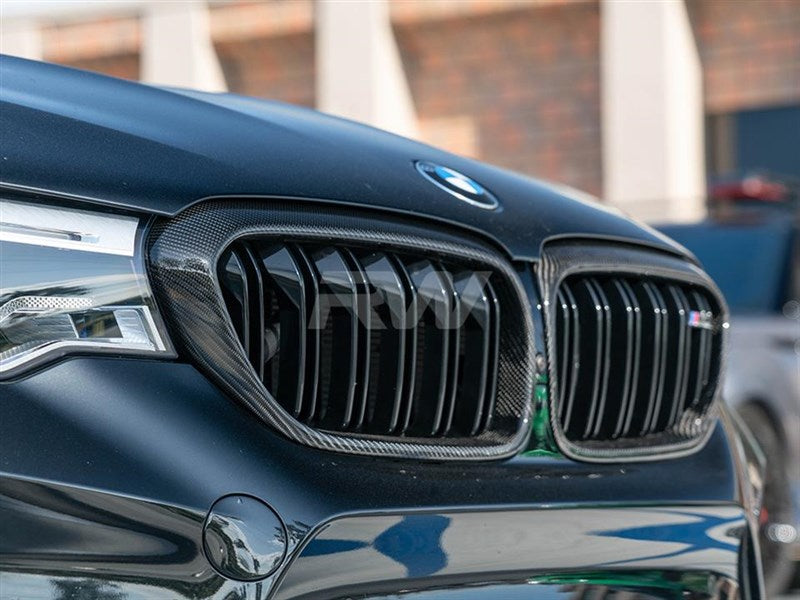 BMW F90 M5 Carbon Fiber Grille Surrounds