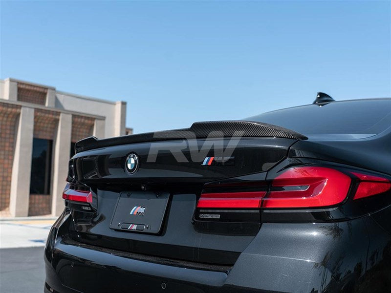 BMW G30 F90 CS Style Carbon Fiber Trunk Spoiler