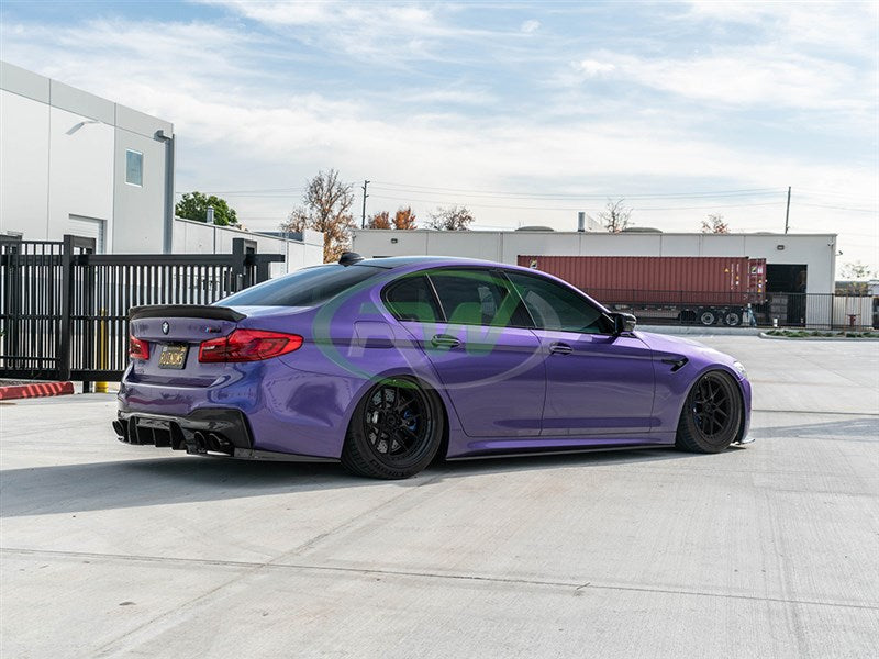 BMW F90 M5 RWS Carbon Fiber Rear Diffuser