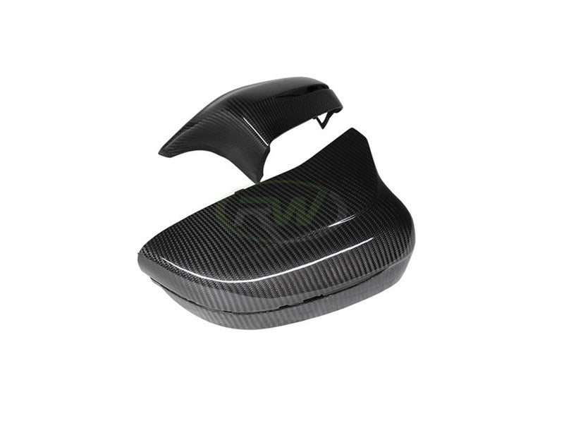 BMW M5 M8 Carbon Fiber Mirror Cap Replacements