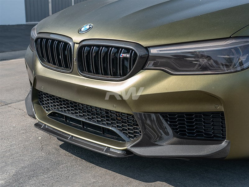 BMW F90 M5 Carbon Fiber Center Lip Spoiler