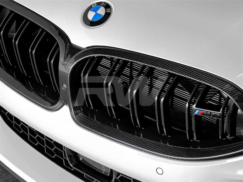 BMW F91 F92 F93 M8 Carbon Fiber Grille Surrounds