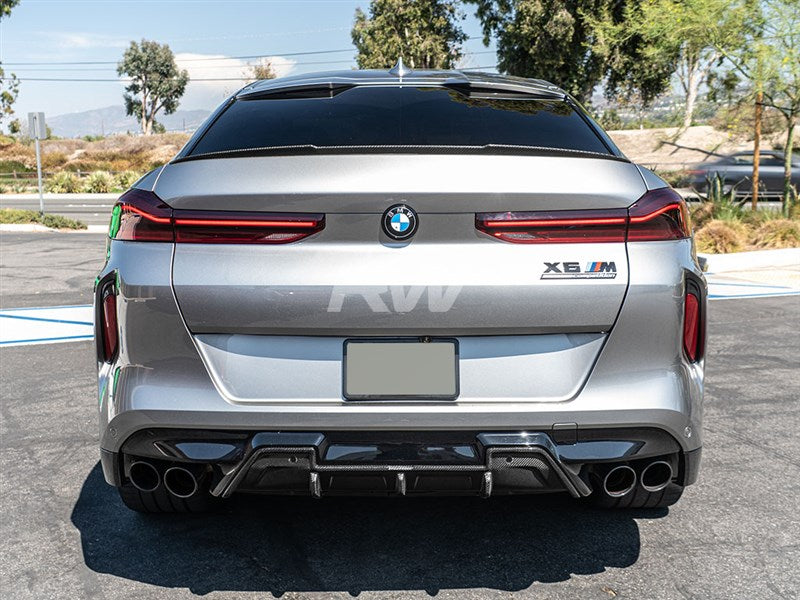 BMW G06 X6/F96 X6M M Style Carbon Fiber Trunk Spoiler