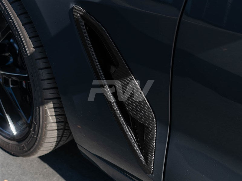 BMW G14 G15 G16 8 Series Carbon Fiber Fender Trims