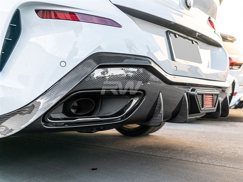 BMW G16 8-Series Gran Coupe Carbon Fiber Diffuser