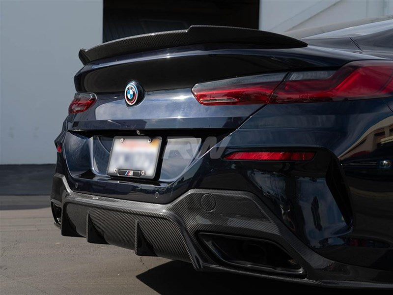 BMW G16 8-Series Full Carbon Fiber 3D Diffuser