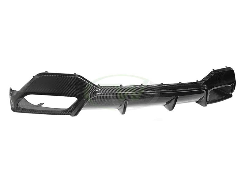 BMW G16 8-Series Full Carbon Fiber 3D Diffuser