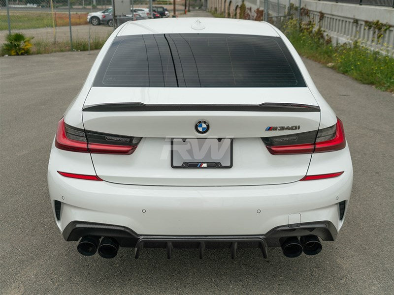 BMW G20 G80 CS Style Carbon Fiber Trunk Spoiler