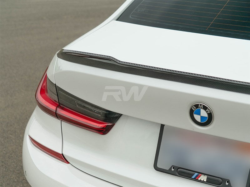 BMW G20 G80 CS Style Carbon Fiber Trunk Spoiler